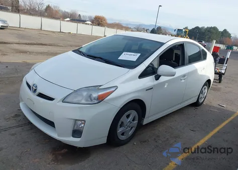 2011 Toyota Prius Two from USA, damaged, VIN JTDKN3DU4B5369121